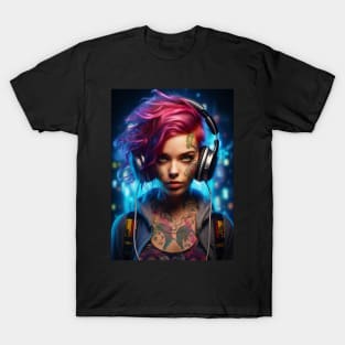 Future Punk Girl T-Shirt